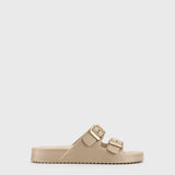 Sandalias Habana Metalico Platino S10327