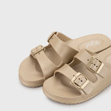 Sandalias Habana Metalico Platino S10327