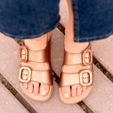 Sandalias Habana Metal Bronce S10345