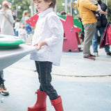Bota de agua Chufo Cuello Rojo W10100