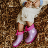 Bota de agua Bimbi Unicornio Glitter Fucsia W10339