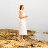 Sandalias Habana Metal Platino S10345