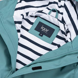 Chubasquero chaqueta Euri Turquesa W10254