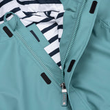 Chubasquero chaqueta Euri Turquesa W10254