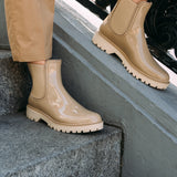 Bota de Agua  New Trak Brillo Beige W10267