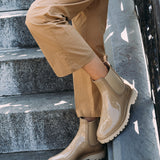 Bota de Agua  New Trak Brillo Beige W10267