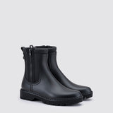 Bota de agua Chloe Engomado Negro W10300