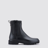 Bota de agua Chloe Engomado Negro W10300