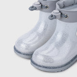 Bota de agua Bimbi Unicornio Glitter Plata W10339