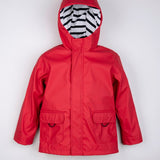 Chubasquero chaqueta Euri Rojo W10254